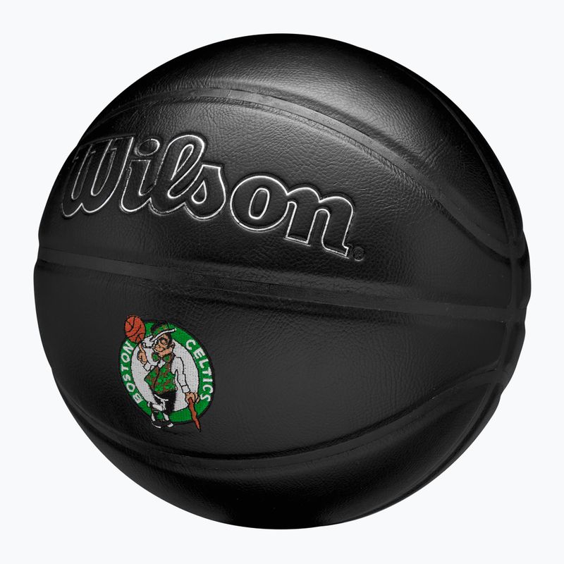 Piłka do koszykówki Wilson NBA Team Premiere Boston Celtics black rozmiar 7 3