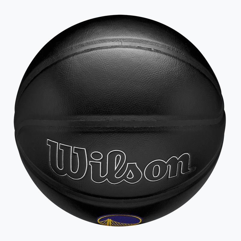 Piłka do koszykówki Wilson NBA Team Premiere Golden State Warriors black rozmiar 7 5