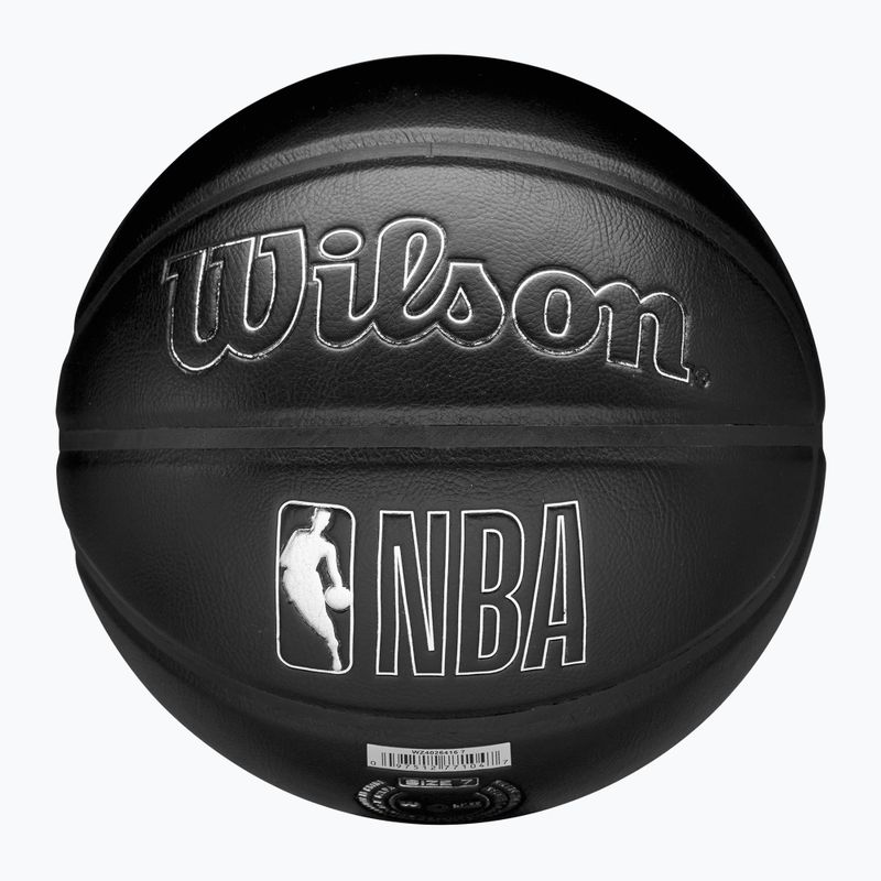 Piłka do koszykówki Wilson NBA Team Premiere Miami Heat black rozmiar 7 7