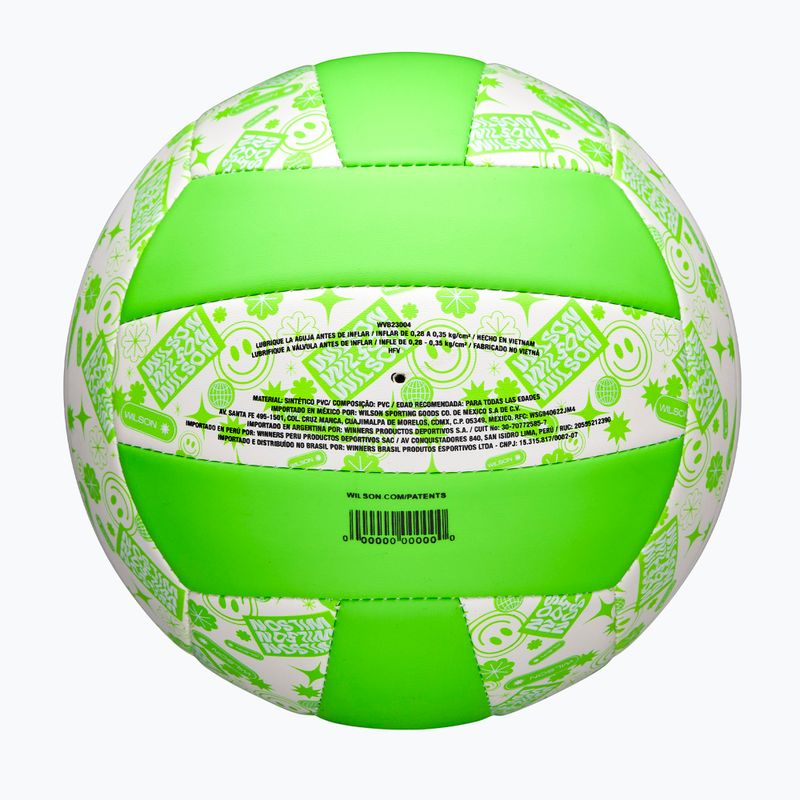 Piłka do siatkówki Wilson Stamp green/white rozmiar 5 5