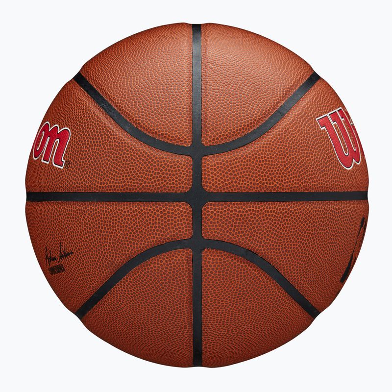Piłka do koszykówki Wilson NBA Team Alliance Houston Rockets brown rozmiar 7 4