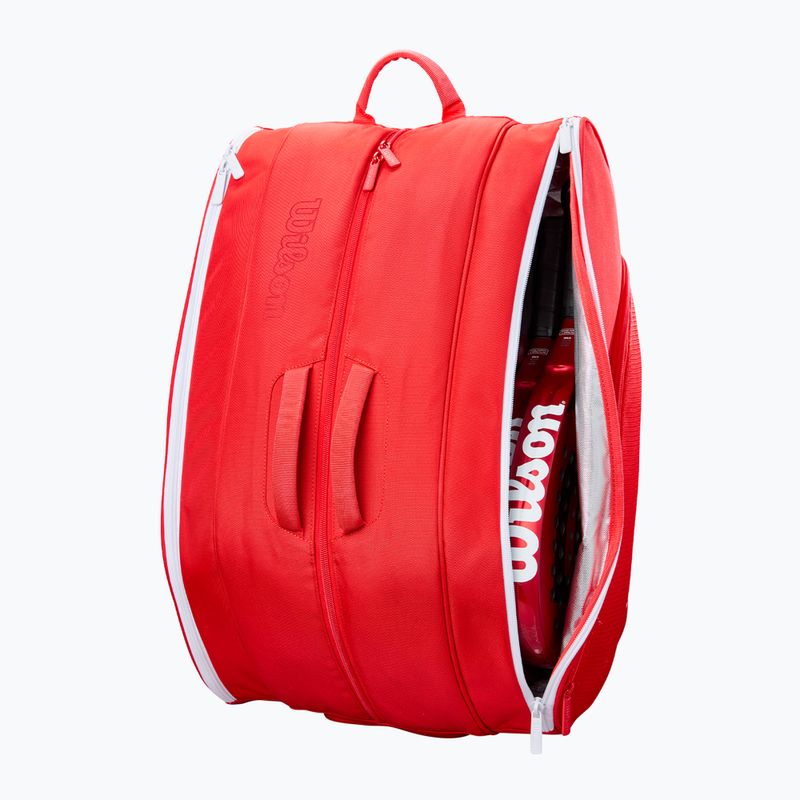 Torba do padla Wilson Padel Tour red 3