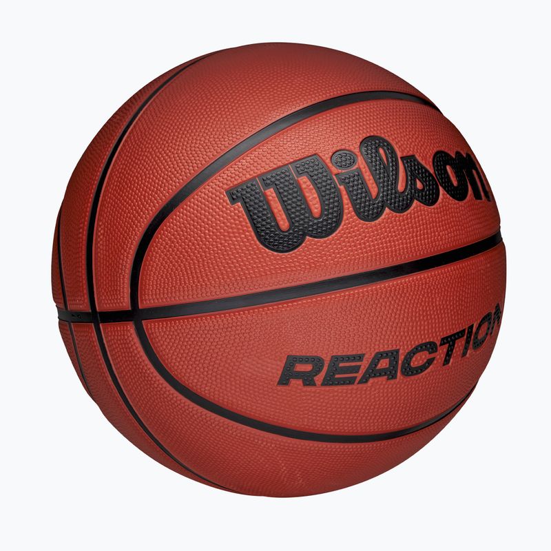 Piłka do koszykówki Wilson Reaction brown rozmiar 7 2