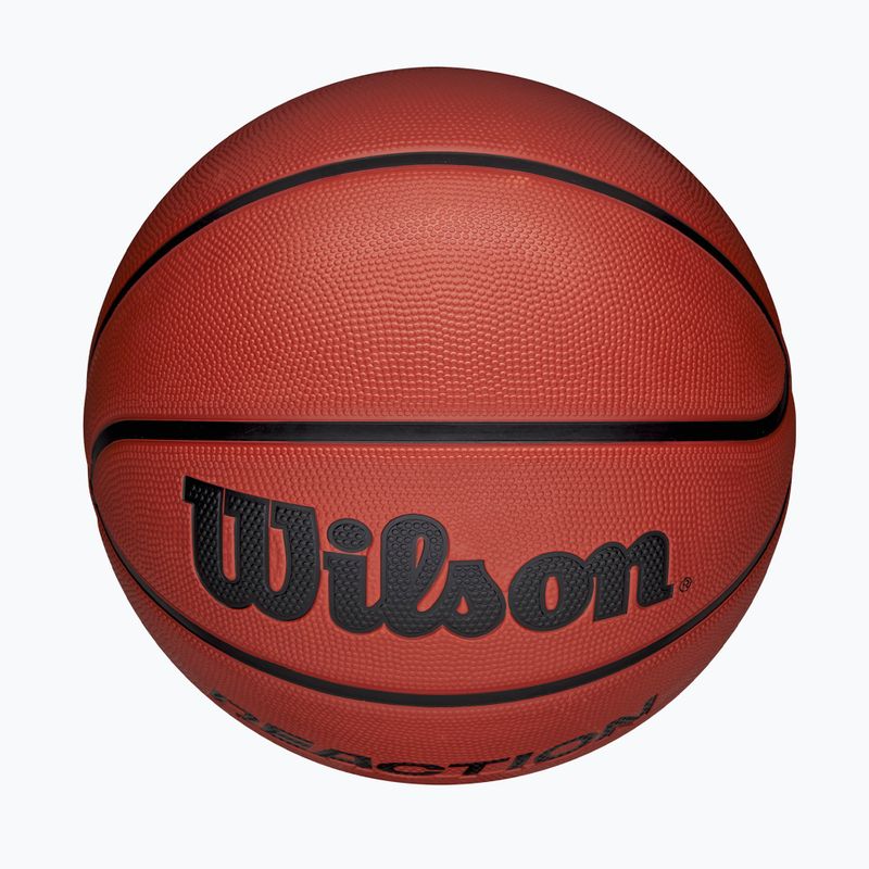 Piłka do koszykówki Wilson Reaction brown rozmiar 7 5