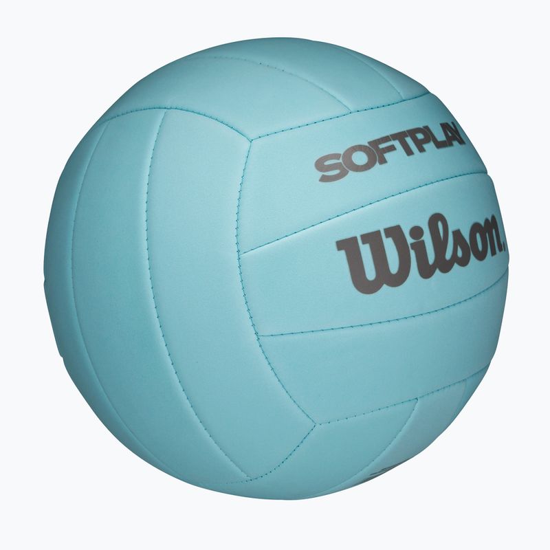 Piłka do siatkówki Wilson Soft Play blue rozmiar 5 2