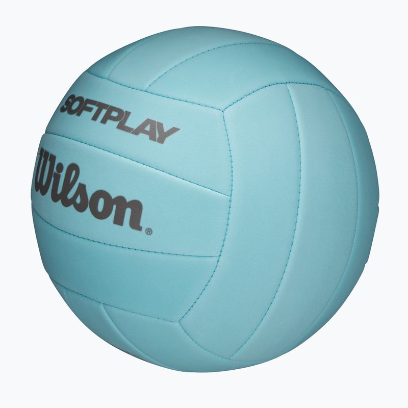 Piłka do siatkówki Wilson Soft Play blue rozmiar 5 3