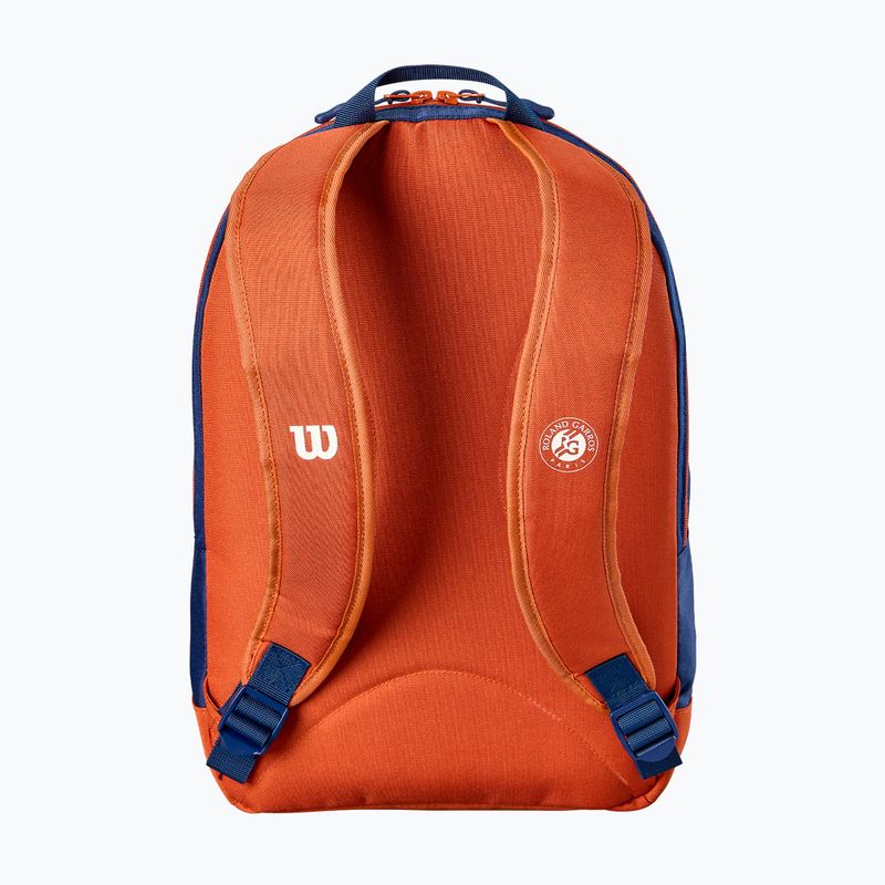 Plecak tenisowy dziecięcy Wilson Roland Garros Team 2026 Jr 19 l clay/navy 2