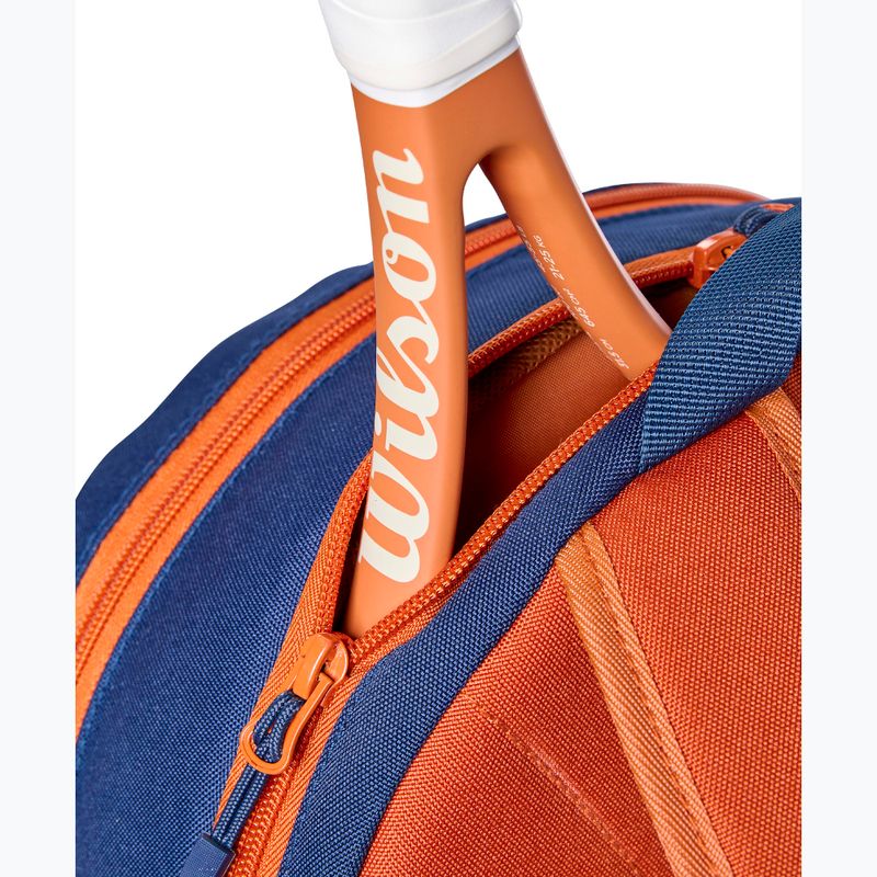 Plecak tenisowy dziecięcy Wilson Roland Garros Team 2026 Jr 19 l clay/navy 4