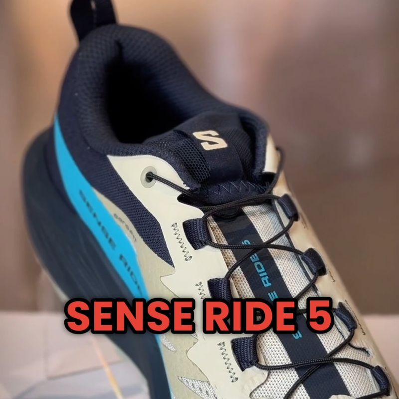 Buty do biegania męskie Salomon Sense Ride 5 lunar rock/shocking orange/fiery red 11