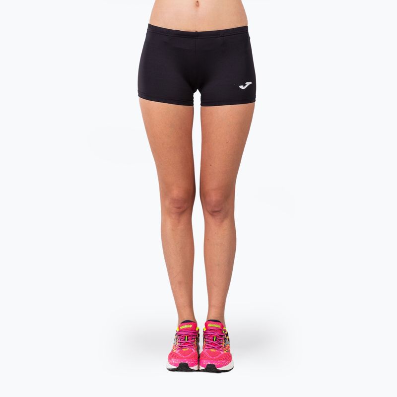 Spodenki do biegania damskie Joma Elastic Short black 8