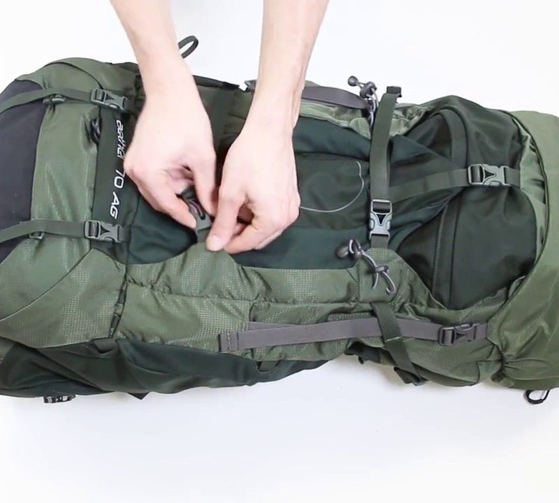 Plecak trekkingowy męski Osprey Aether 65 l black 6