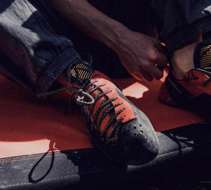Buty wspinaczkowe męskie La Sportiva Testarossa red/black 6