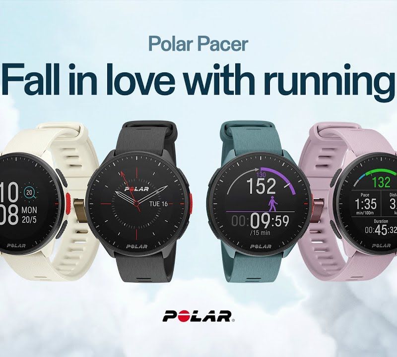 Zegarek Polar Pacer czarny PACER BLK 7