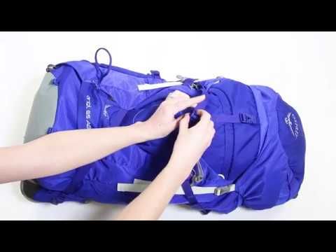 Plecak trekkingowy damski Osprey Ariel 55 l ceramic blue 7
