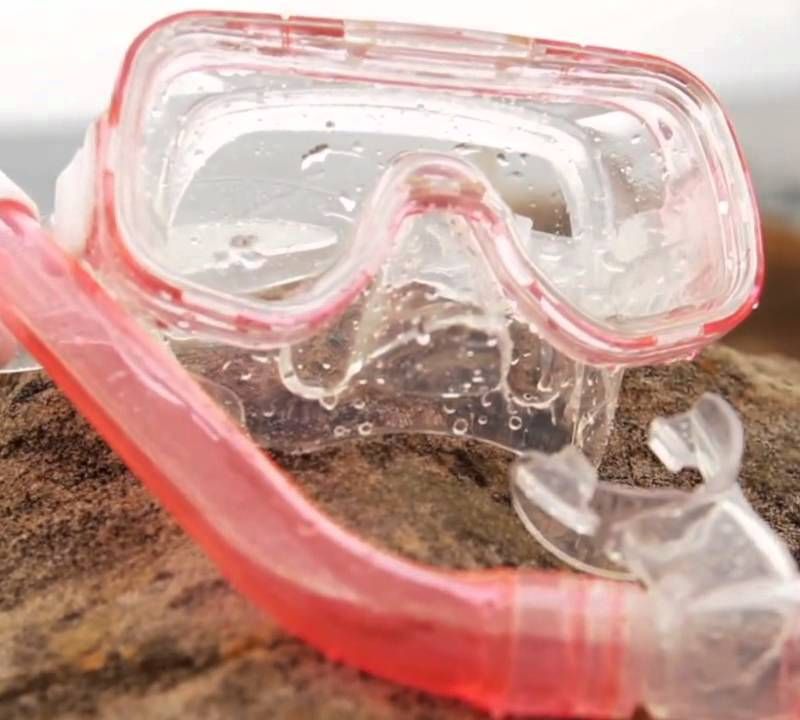 Zestaw do nurkowania dziecięcy TUSA Mini-Kleio UC-0201 pink 12