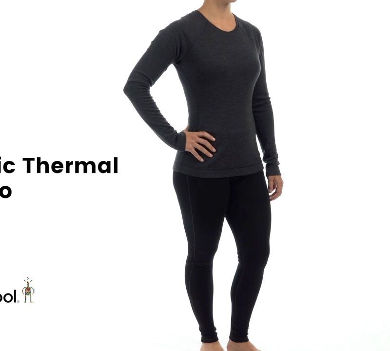 Bluza termoaktywna damska Smartwool Merino 250 Baselayer Crew Boxed black 8