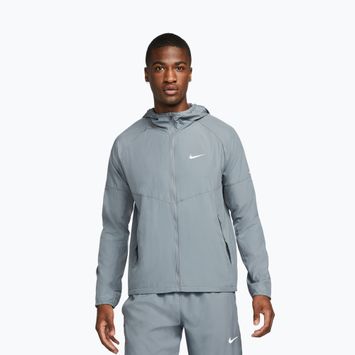 Kurtka do biegania męska Nike Repel Miler smoke grey/smoke grey