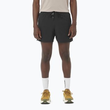 Spodenki do biegania męskie Salomon SHAKEout Core 5" deep black