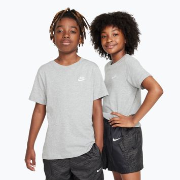 Koszulka dziecięca Nike Sportswear dark grey heather