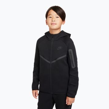 Bluza dziecięca Nike Sportswear Tech Fleece Full Zip black/black/black