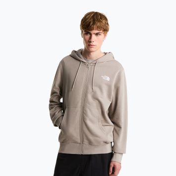 Bluza męska The North Face Simple Dome Light Regular Full Zip Hooded stone slab