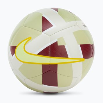 Piłka do piłki nożnej Nike Maestro olive aura/team red/chalk/light liquid lime rozmiar 4
