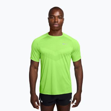 Koszulka do biegania męska Nike Stride ADV lime blast