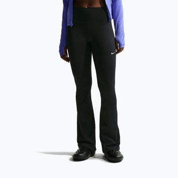 Legginsy damskie Nike One High Waisted Flared black/white