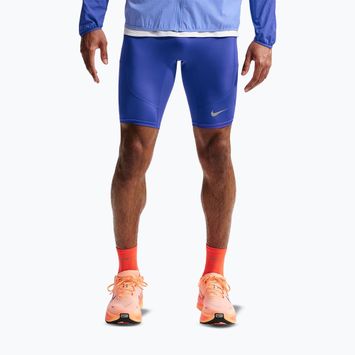 Legginsy męskie Nike Stride Dri-Fit Half Tight lapis