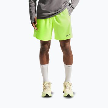 Spodenki do biegania męskie Nike Miler Dri-Fit 2in1 7" volt ice/barely volt