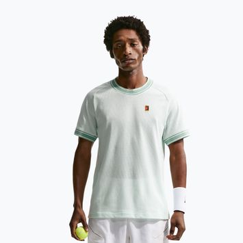 Koszulka tenisowa męska Nike Court Heritage barely green