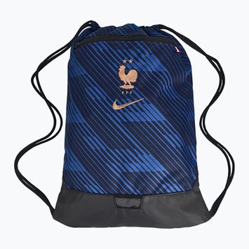 Worek Nike Academy France AOP 18 l blackened blue/game royal