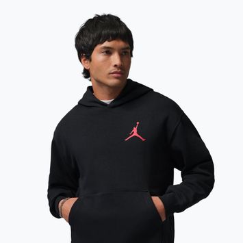 Bluza męska Jordan Pullover Hoodie black/gym red