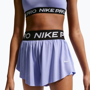 Spodenki dziecięce Nike Pro Dri-Fit 2in1 light thistle/black/white