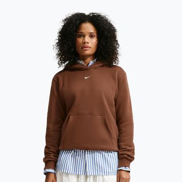 Bluza damska Nike Studio Fleece cacao wow/sail