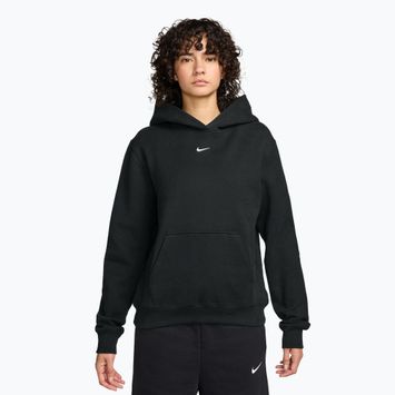 Bluza damska Nike Studio Fleece total black/sail