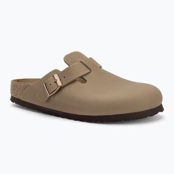 Klapki BIRKENSTOCK Boston SFB LEOI Narrow tobacco brown
