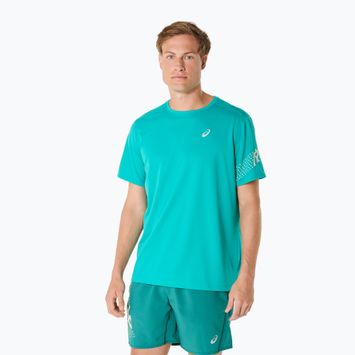 Koszulka do bieganie męska ASICS Icon SS Top wave teal