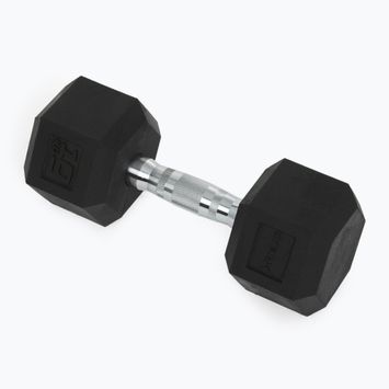 Hantel ogumowany XTREXO Hex 10 kg