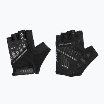 Rękawiczki rowerowe dziecięce ATTABO Vito JRB gel shock proof czarny