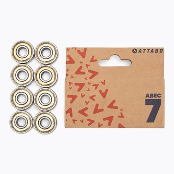 Łożyska ATTABO Bearings ABEC 7 8 szt. srebrny