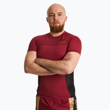 Koszulka treningowa męska rashguard HOOK FIGHTING Base czerwony