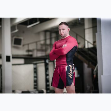 Spodenki treningowe męskie HOOK FIGHTING Ready To Spar czerwony