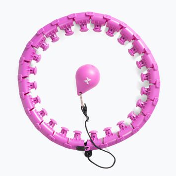 Hula hop z obciążeniem XTREXO TXO-B4Z036-VT fioletowy