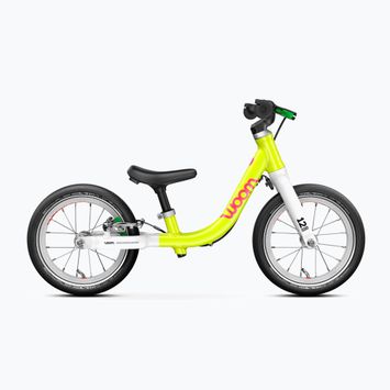 Rowerek biegowy woom GO 1 neon lime