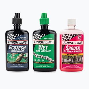 Zestaw Finish Line Premium Bike 3 x 120 ml