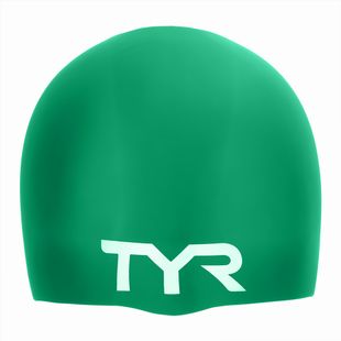Czepek pływacki TYR Wrinkle Free Silicone green