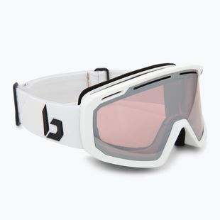 Gogle narciarskie Bollé Y7 OTG white matte/vermillon gun