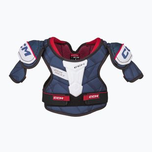 Naramienniki hokejowe dziecięce CCM Next YTH navy/white