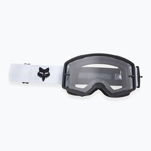 Gogle rowerowe Fox Racing MTB Main white/clear